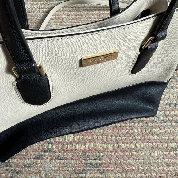 Kate Spade Laurel Black and White Handbag - Picture 3 of 14